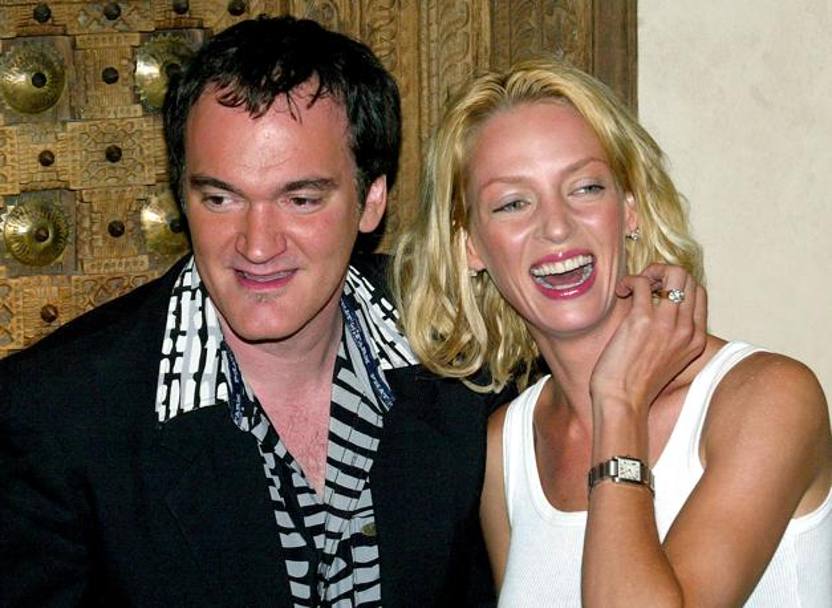 Con Quentin Tarantino ai tempi di &#39;Kill Bill 1&#39;, 2003. (Reuters)